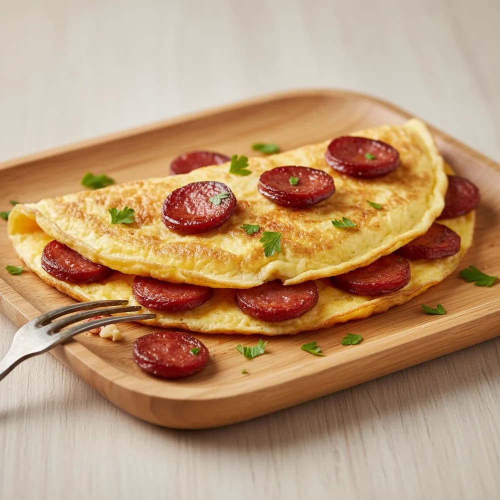 SUCUKLU OMLET